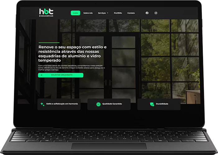 Mockup Site HBT